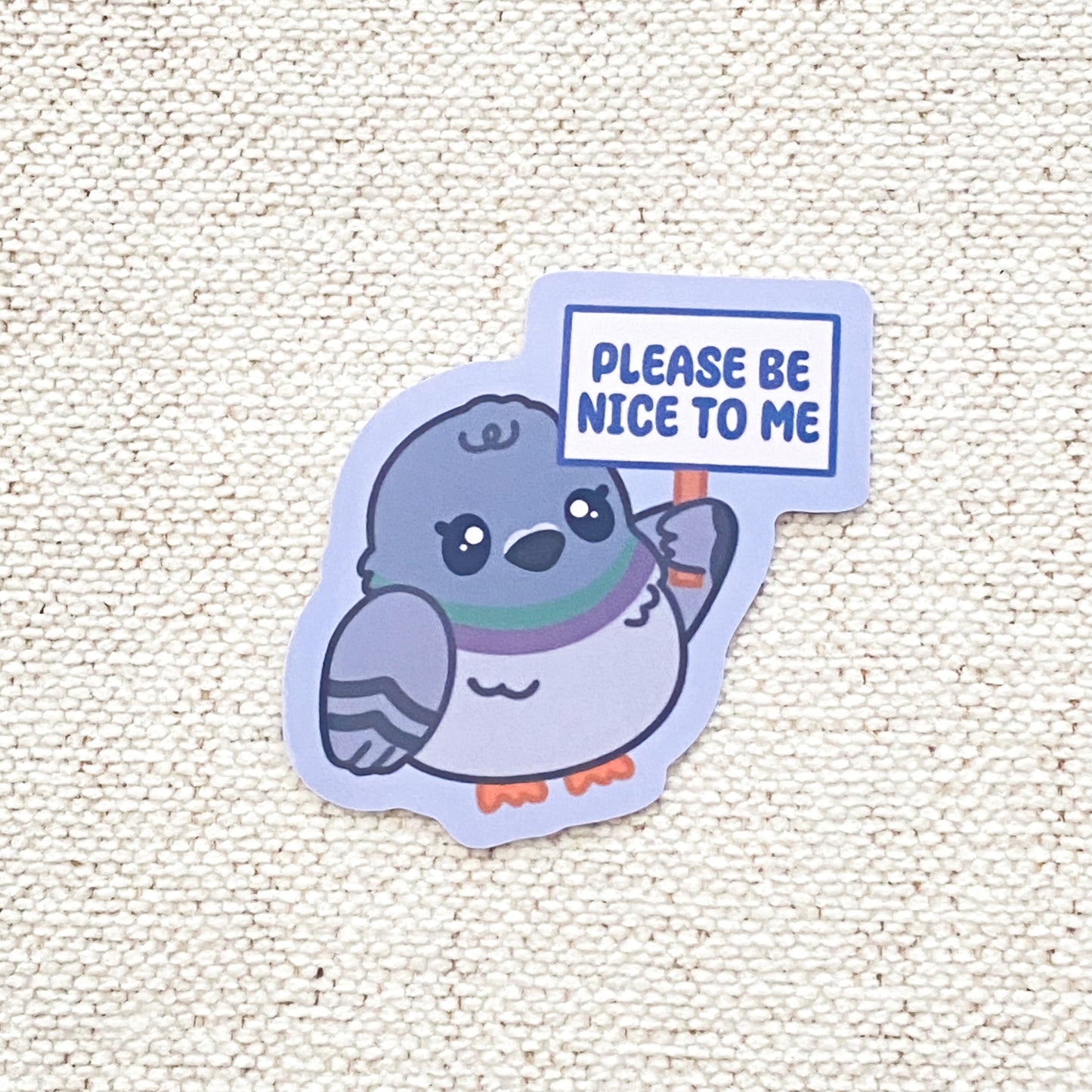 Please Be Nice To Me Sticker