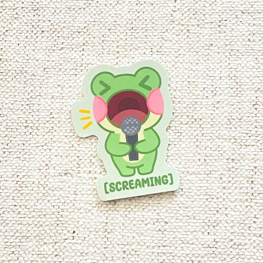 [Screaming] Sticker