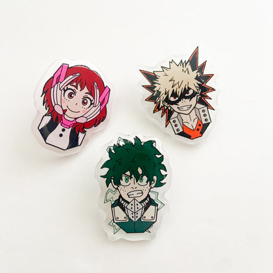 MHA Acrylic Pins