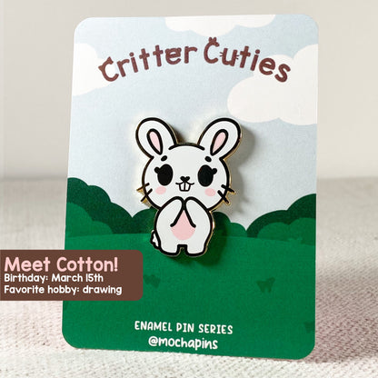 Critter Cuties Enamel Pins