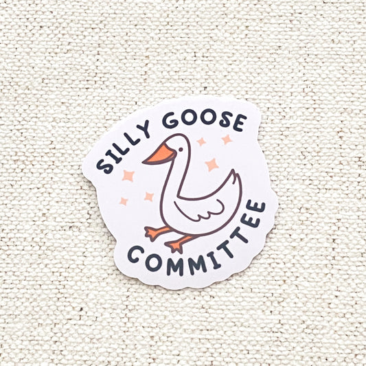 Silly Goose Committee Sticker