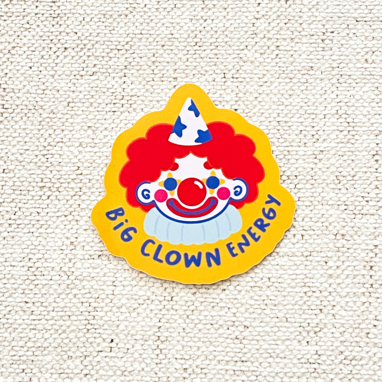 Big Clown Energy Sticker