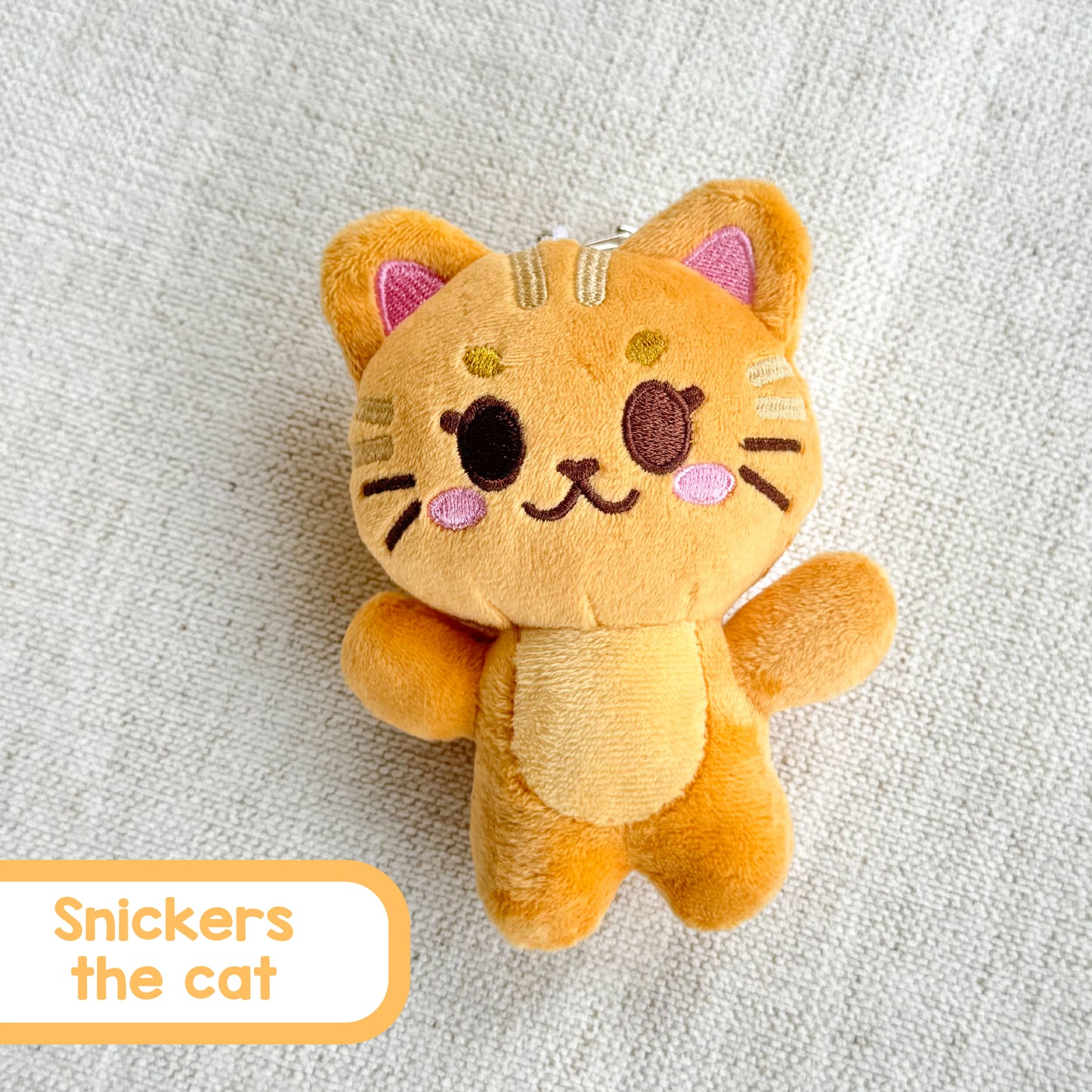 Critter Cuties Plush Keychains