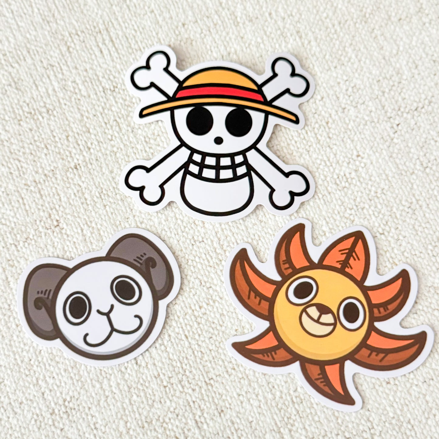 Straw Hat Ship Stickers