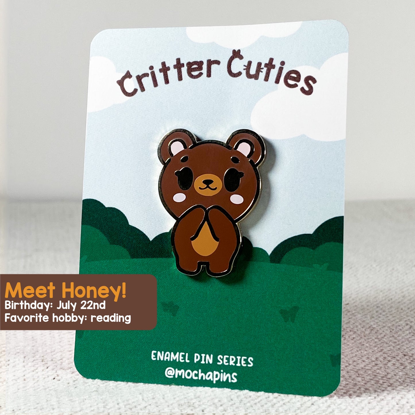 Critter Cuties Enamel Pins