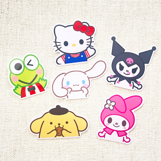 HK & Friends Stickers