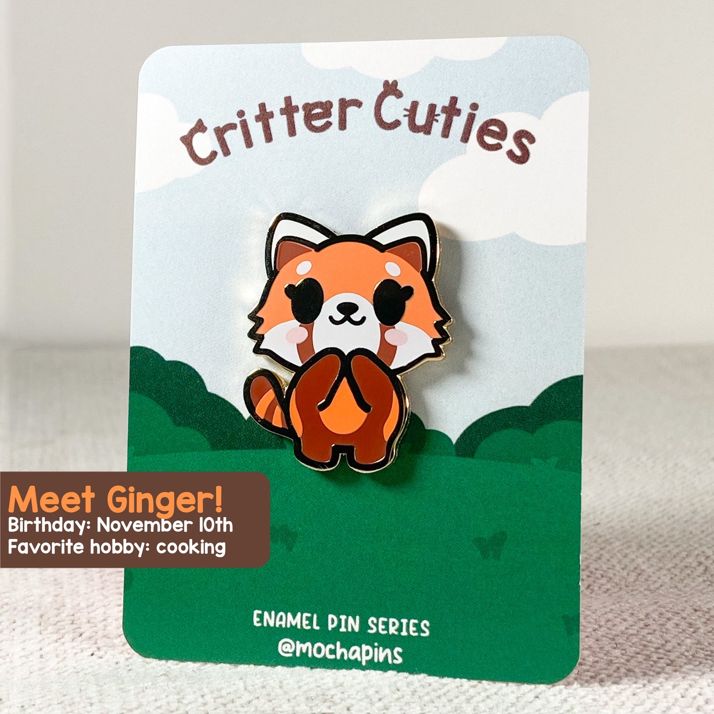 Critter Cuties Enamel Pins