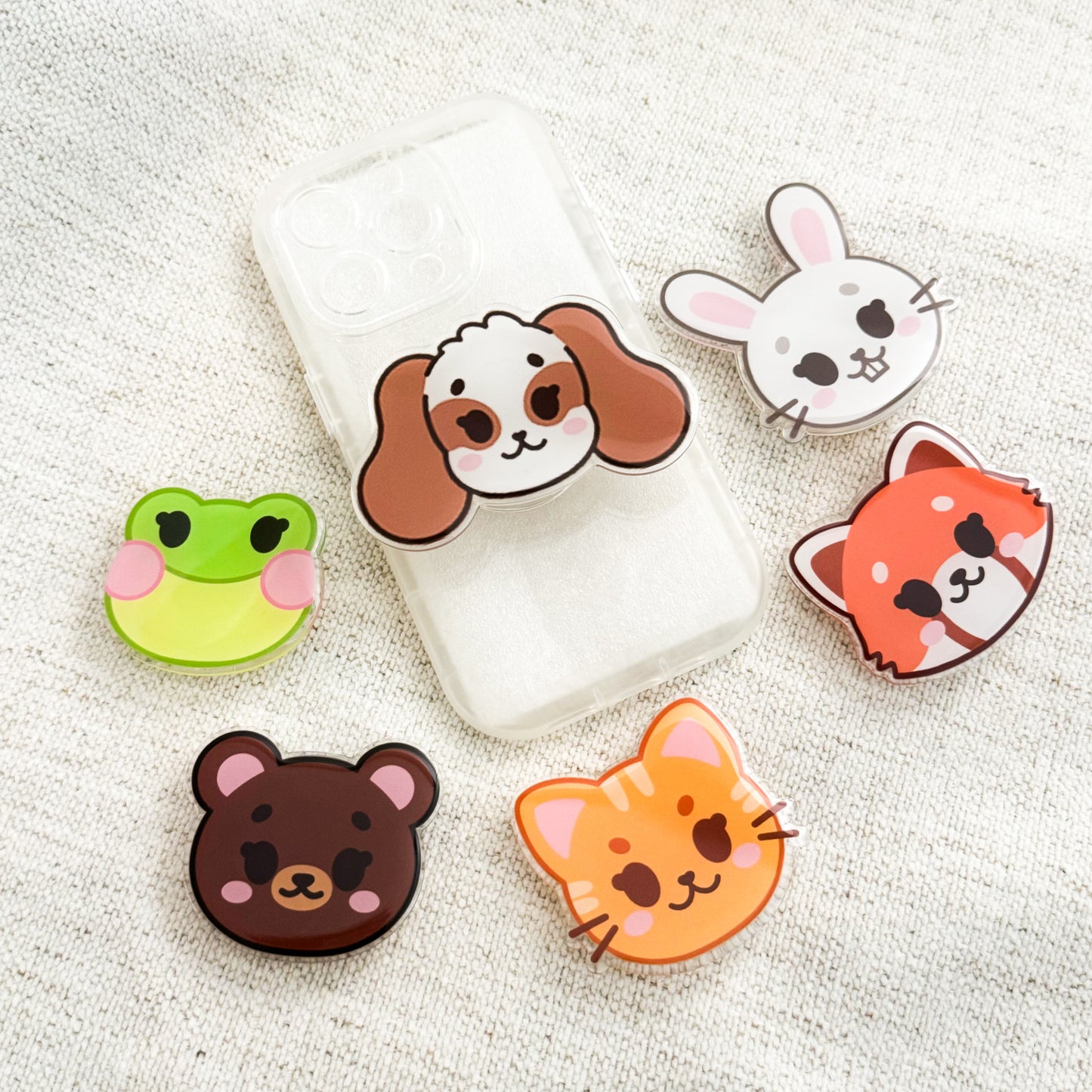 Critter Cuties Acrylic Phone Grips