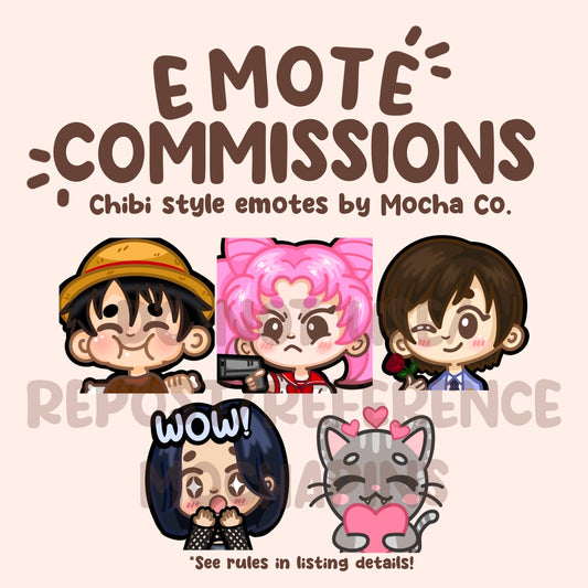 Chibi Emote Commissions