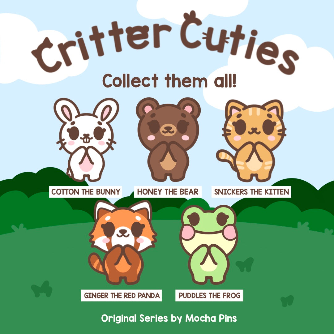 Critter Cuties Enamel Pins