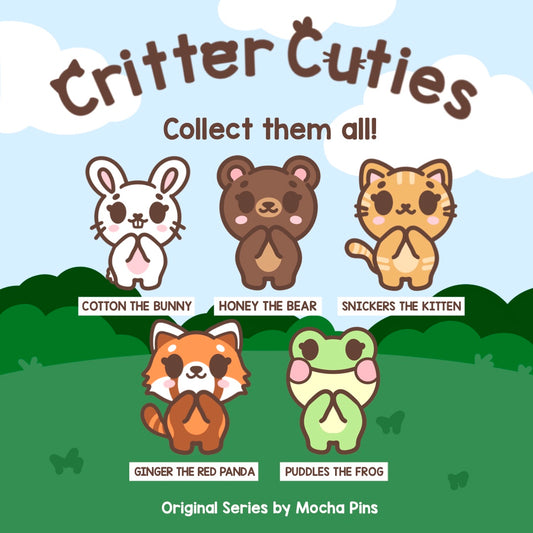 Critter Cuties Enamel Pins