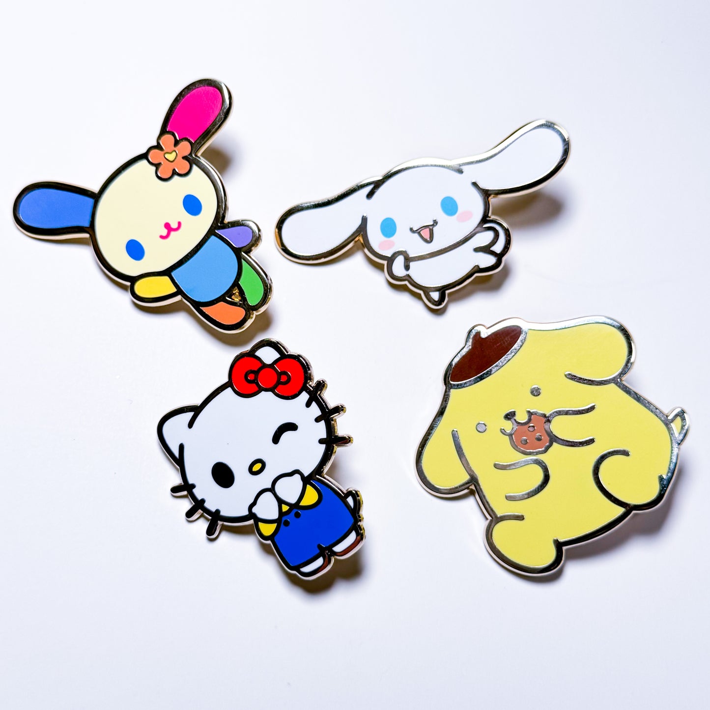 HK & Friends! Enamel Pins