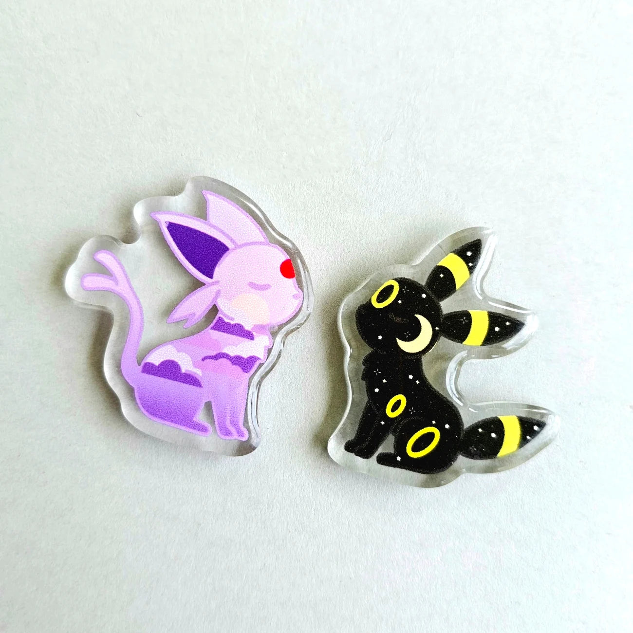 Eeveelutions Acrylic Pins