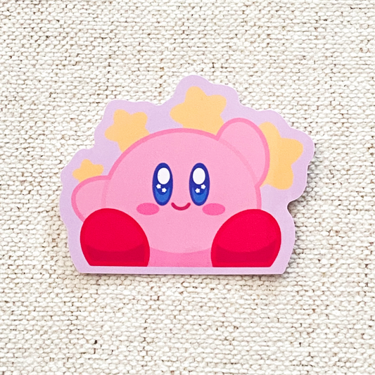 Starry Kirby Sticker