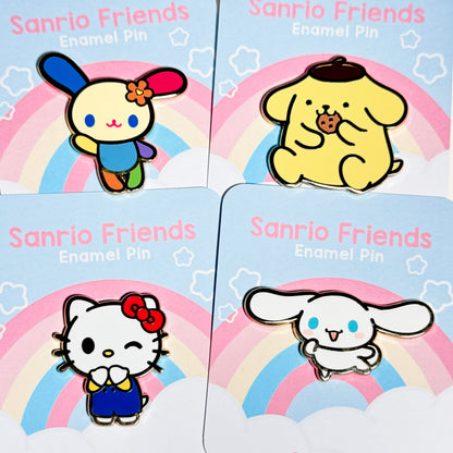 HK & Friends! Enamel Pins